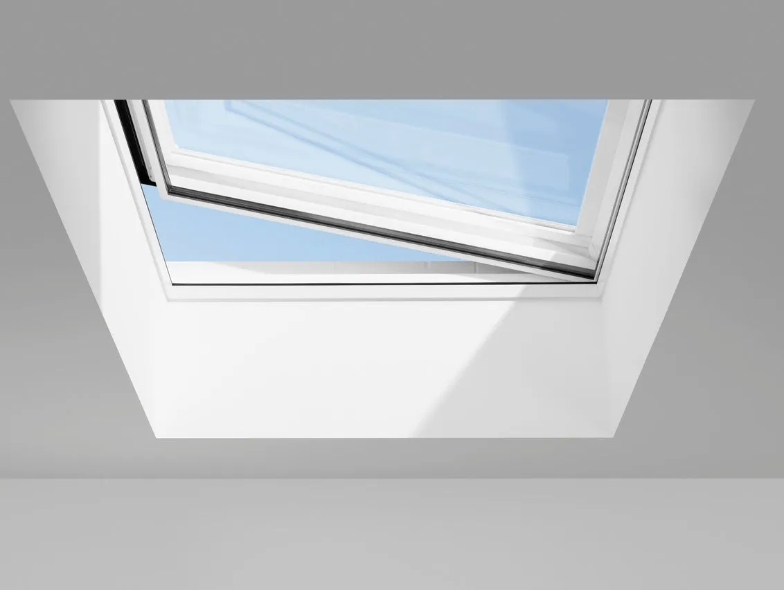 VELUX CVU 120090 1093 INTEGRA® Electric Curved Glass Rooflight Package 120 x 90 cm (Including CVU Double Glazed Base & ISU Curved Glass Top Cover)