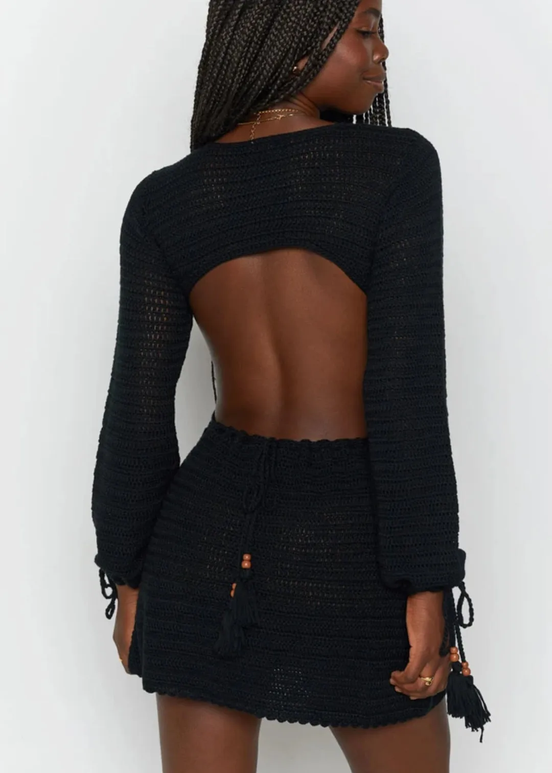 Vibes Cut Out Knit Dress