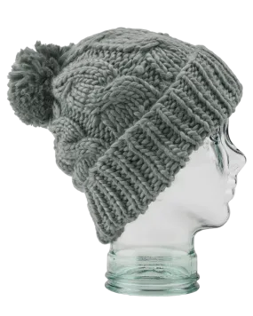 Volcom Hand Knit Beanie - Storm Grey