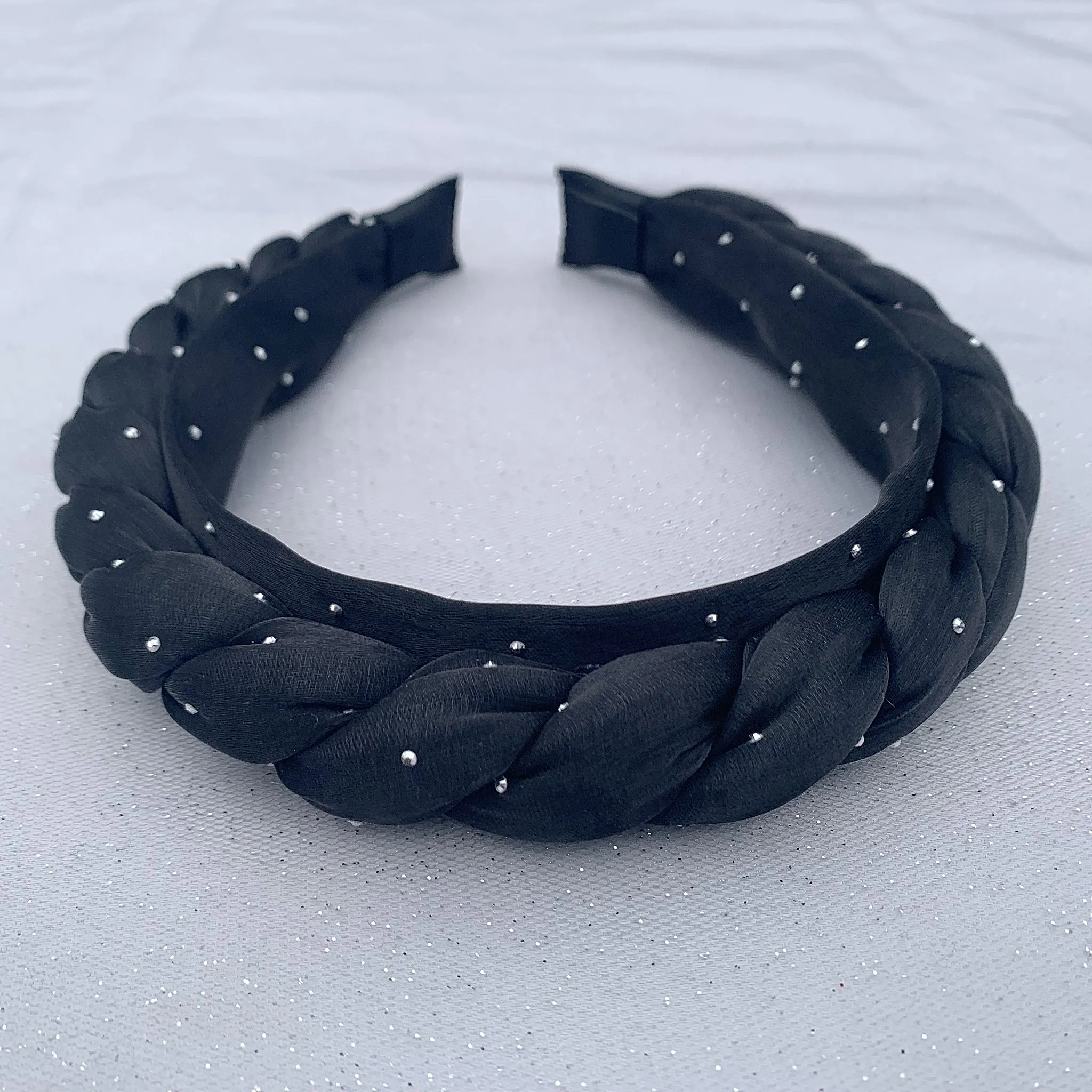 Wedding Guest Headband Black