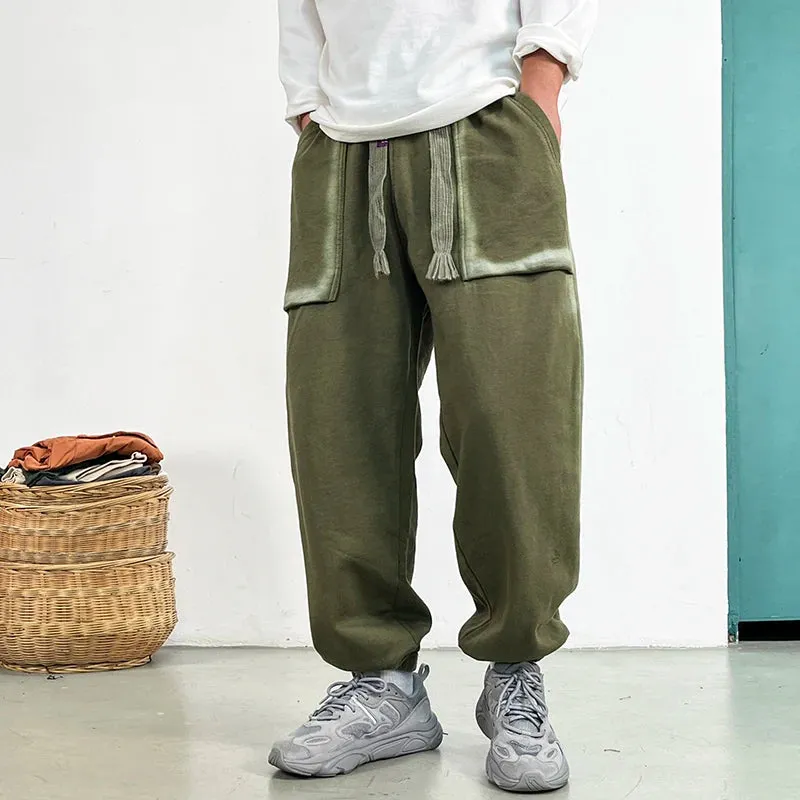 Wiaofellas  -  High Quality Streetwear Baggy Sweatpants Hip Hop Mens Clothing Harajuku Plus Size Casual Sport Pants Korean Fashion Joggers Men