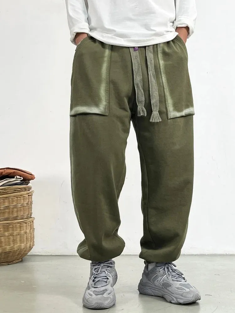 Wiaofellas  -  High Quality Streetwear Baggy Sweatpants Hip Hop Mens Clothing Harajuku Plus Size Casual Sport Pants Korean Fashion Joggers Men