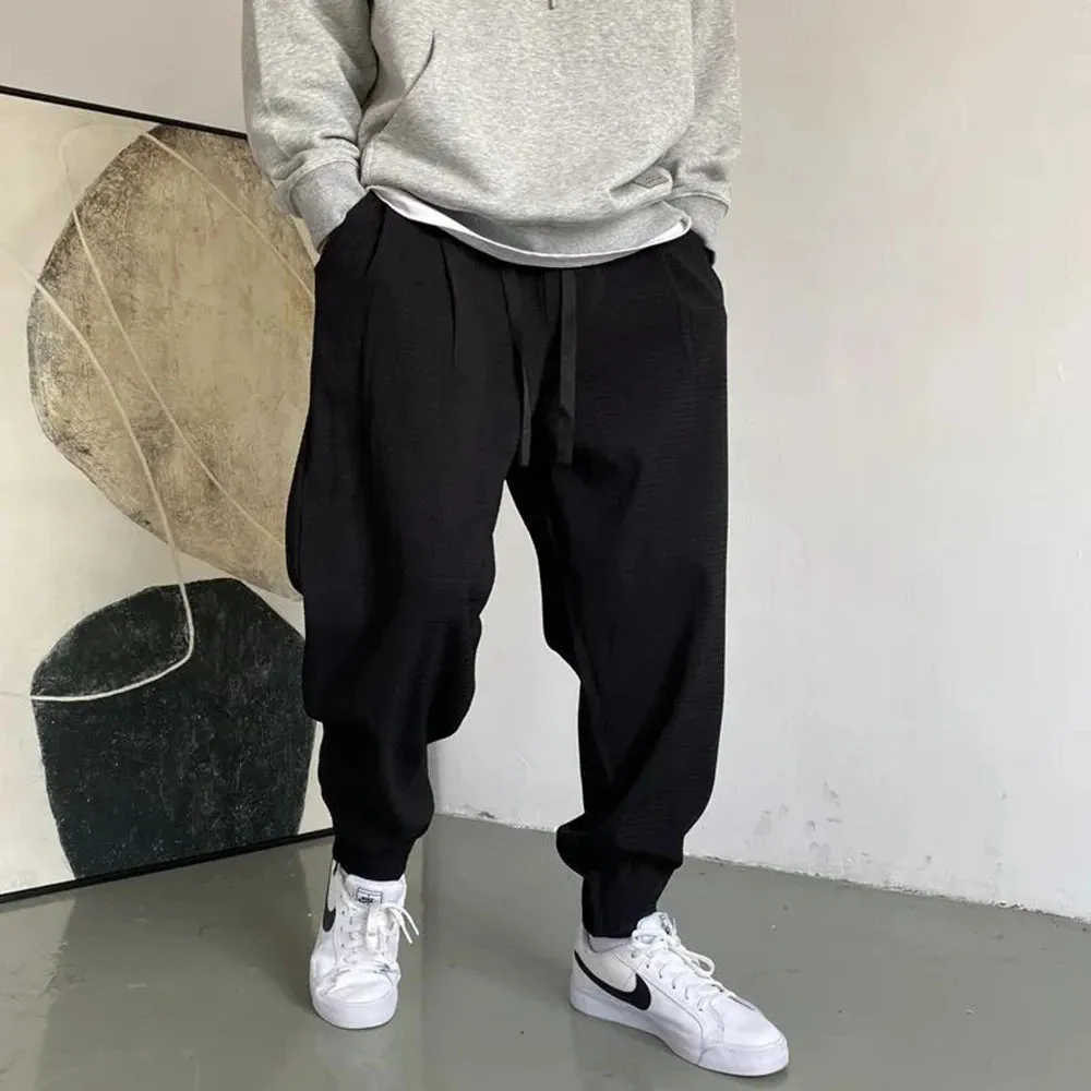 Wiaofellas  -  Japanese Streetwear Hip Hop Sweatpants American Casual Oversize Jogging Pants Harajuku Sport Joggers Harem Trousers Men Clothing