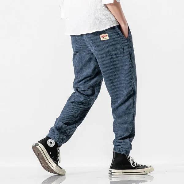 WLS Biraki Corduroy Pants Blue