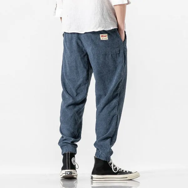 WLS Biraki Corduroy Pants Blue