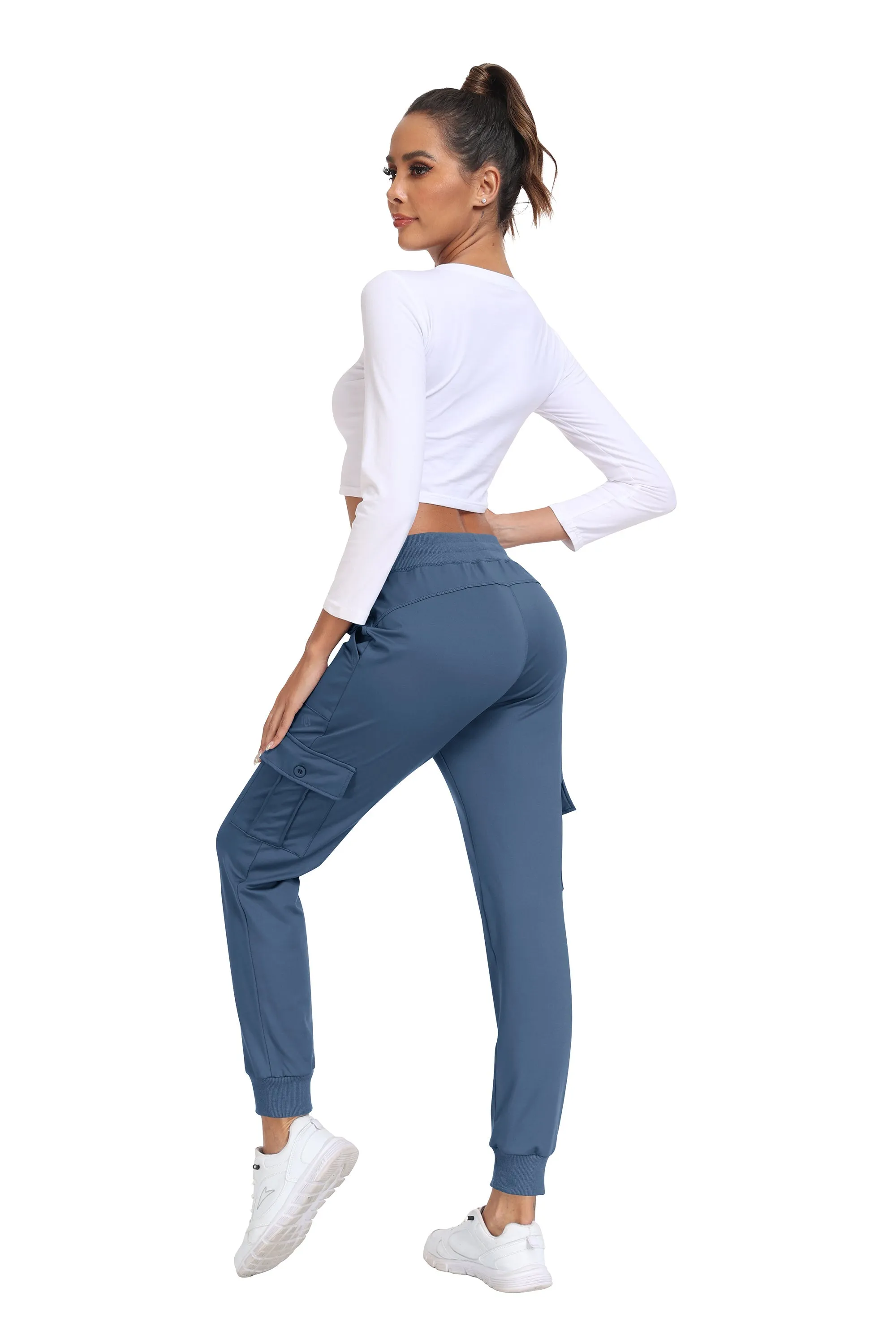 Women's Workwear Jogging High Waist Sweat pants