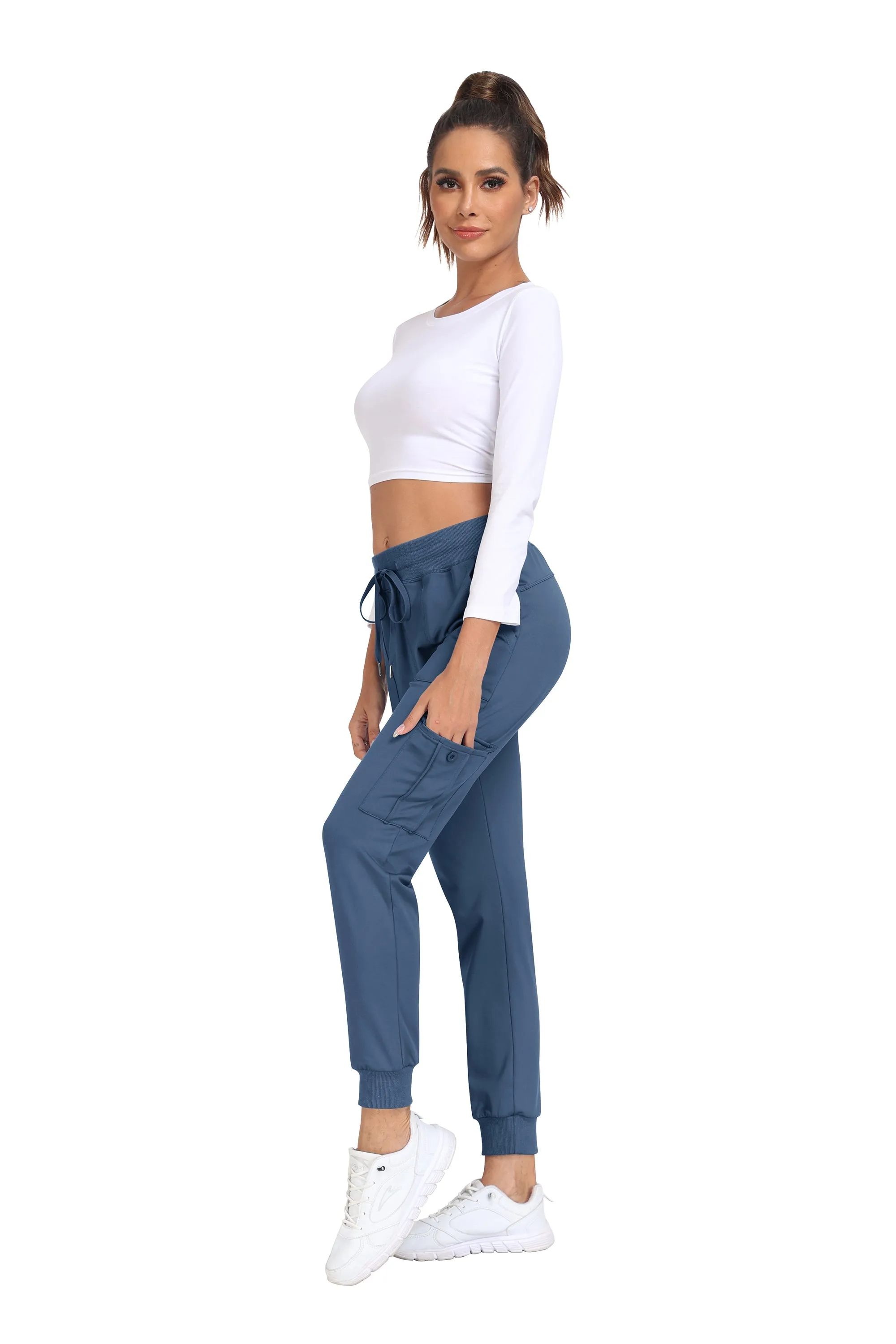 Women's Workwear Jogging High Waist Sweat pants