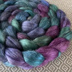 Yak Silk Roving - Carnival