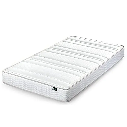 Zinus 6 Inch Foam and Spring Mattress / CertiPUR-US Certified Foams / Mattress-in-a-Box, Twin XL, Off White